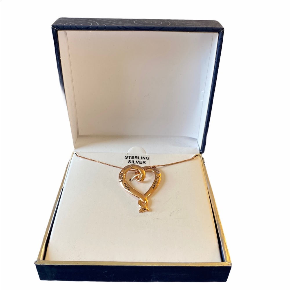 “You Hold My Heart Forever” Necklace Pendant